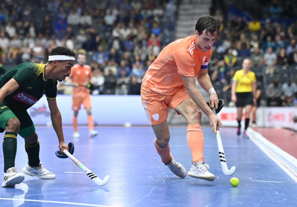 Boris Burkhardt zijn ambities tijdens een wedstrijd